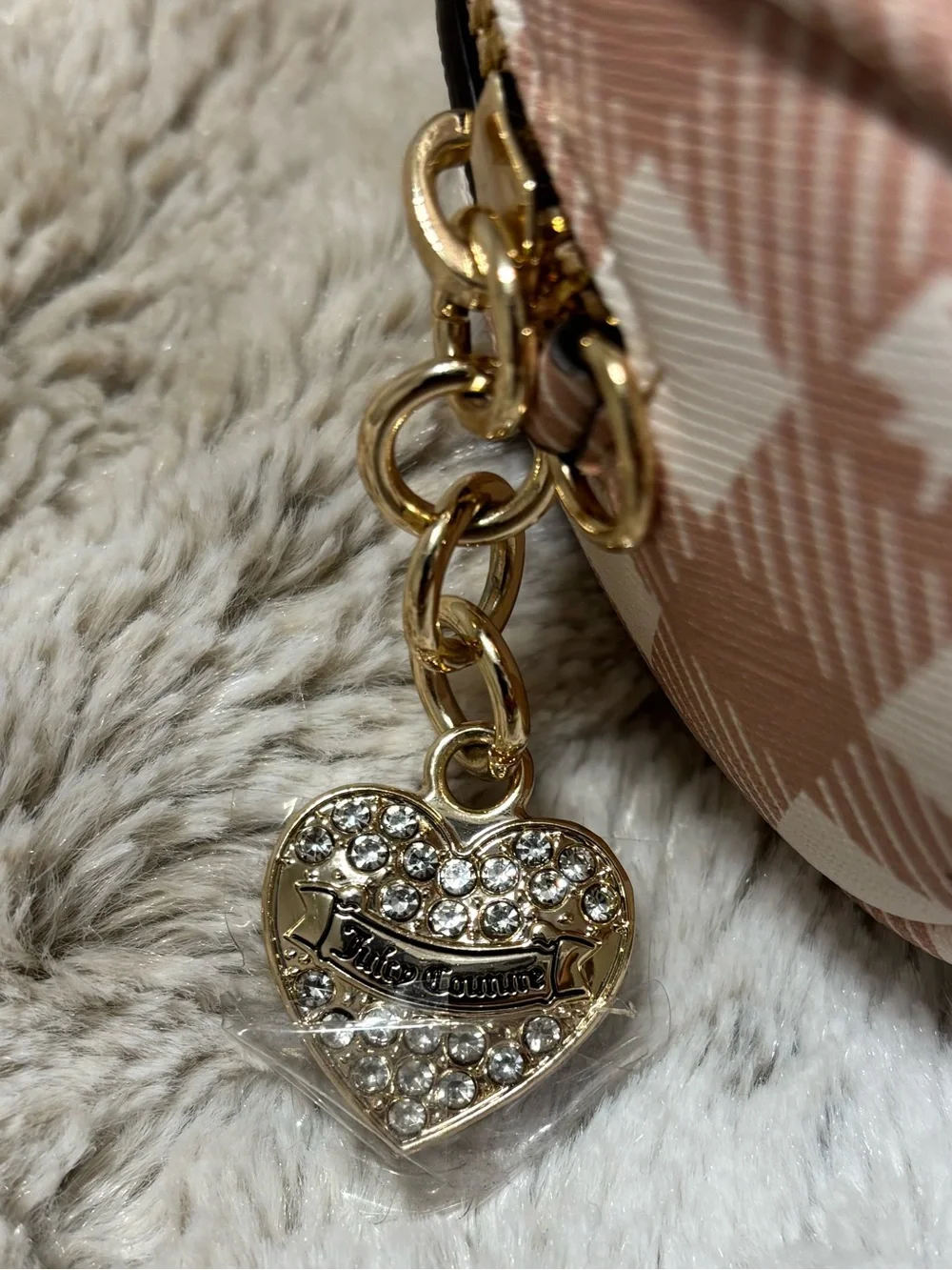 Juicy couture cosmetic wristlet bag